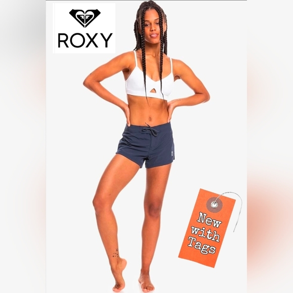 Roxy Pants - NWT/ Roxy To Dye 2" Boardshort Small